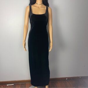 Vintage Velvet Slip Dress